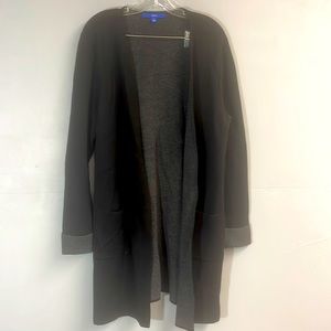 Size L Apt 9 long black sweater